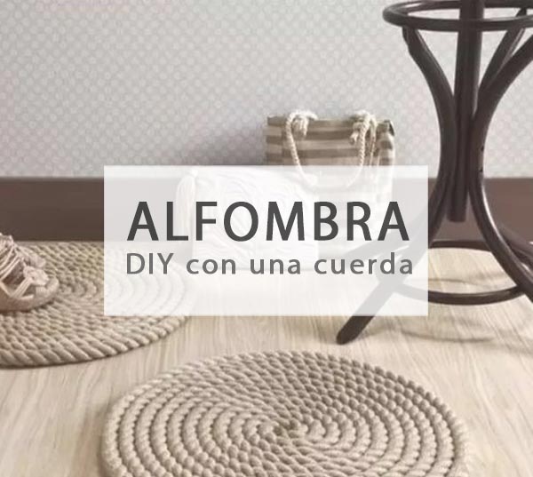 Cómo hacer una increíble alfombra con cuerda