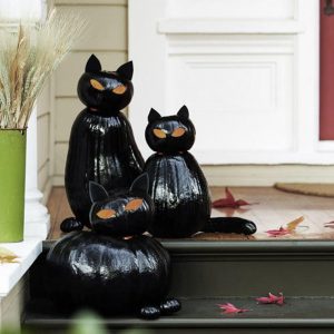 Gato negro para Halloween
