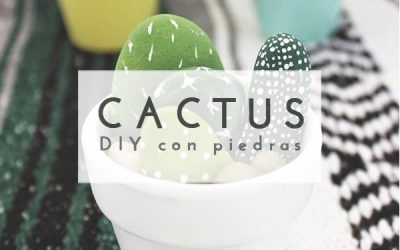 Cómo hacer cactus con piedras