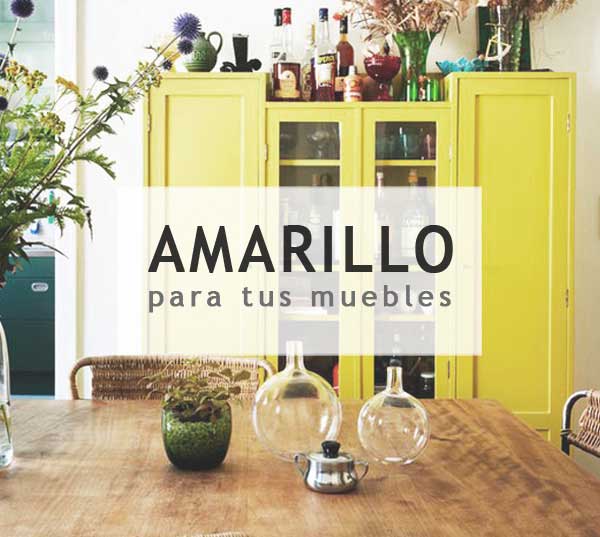 Amarillo: Ideas para pintar tus muebles a todo color