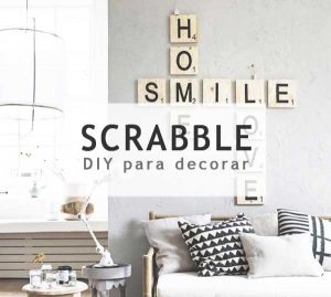 Scrabble diy para decorar