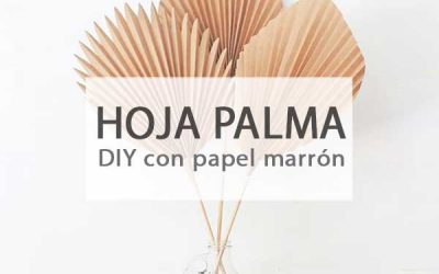 Cómo hacer hojas de palma con papel