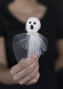 Caramelos fantasma para Halloween